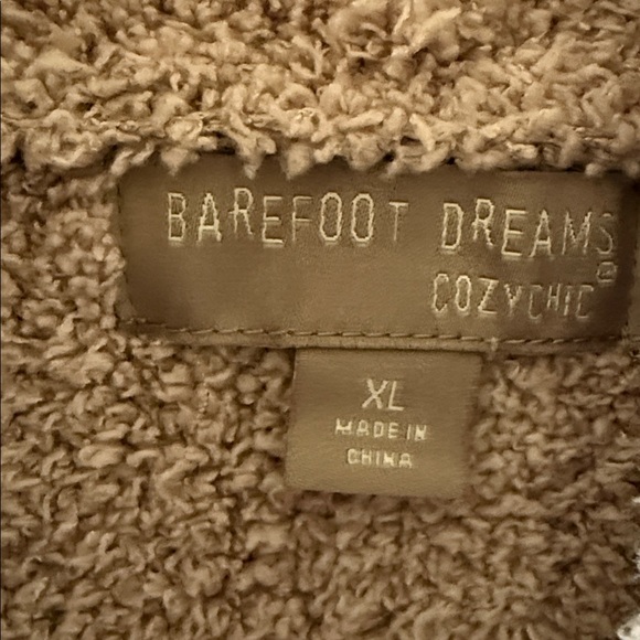 Barefoot Dreams - CozyChic Ribbed Shawl Collar Cardi Sweater XL - Picture 8 of 8